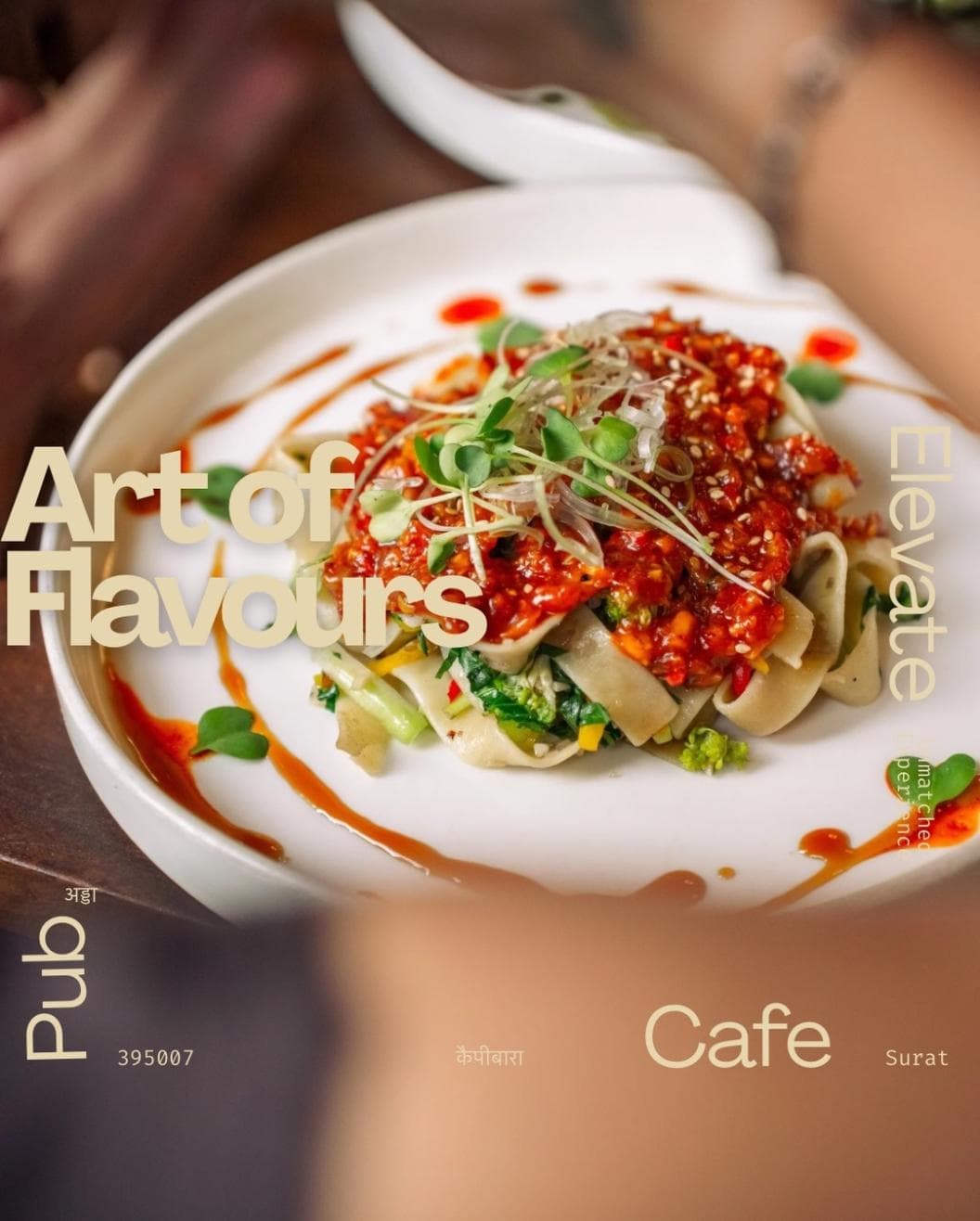 Coffee flat-lay